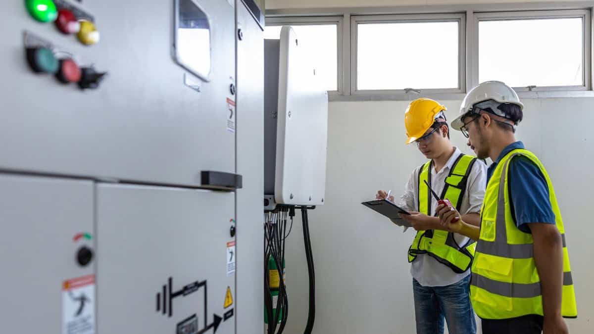 Besturingskast met Sinamics G120 frequentieregelaars